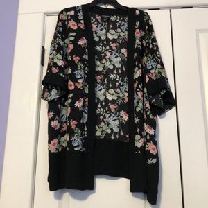 Short sleeve cardigan